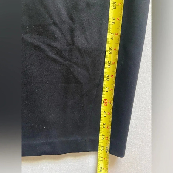 NWT Lord &  Taylor Womens Black 3/4 Sleeve Round Neck Back Zip Shift Dress Sz 8 - Picture 11 of 12